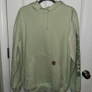 Carhartt Men's Light Green Hoodie